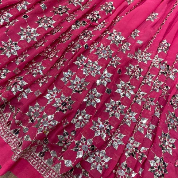 Mirror work Lehenga Choli- Virsa Fashionn - Picture 3 of 4